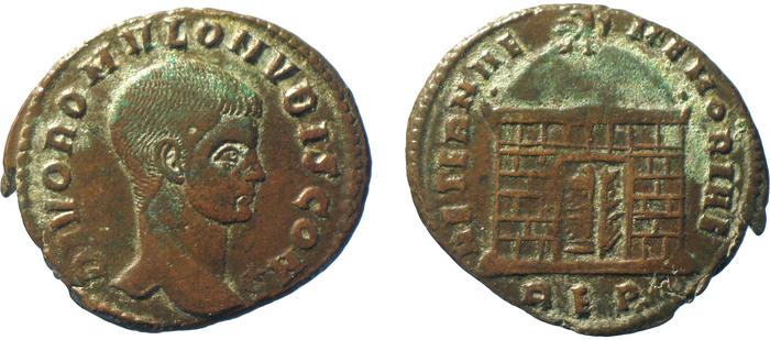 RIC VI Rome 257, реверс, bm