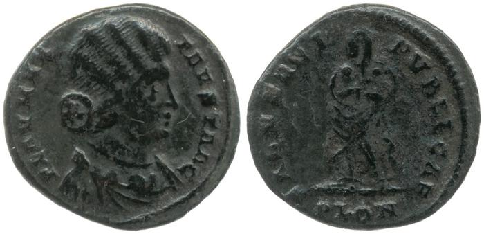 RIC VII Londinium 300, реверс, Британский музей