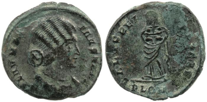 RIC VII Londinium 300, реверс, Британский музей