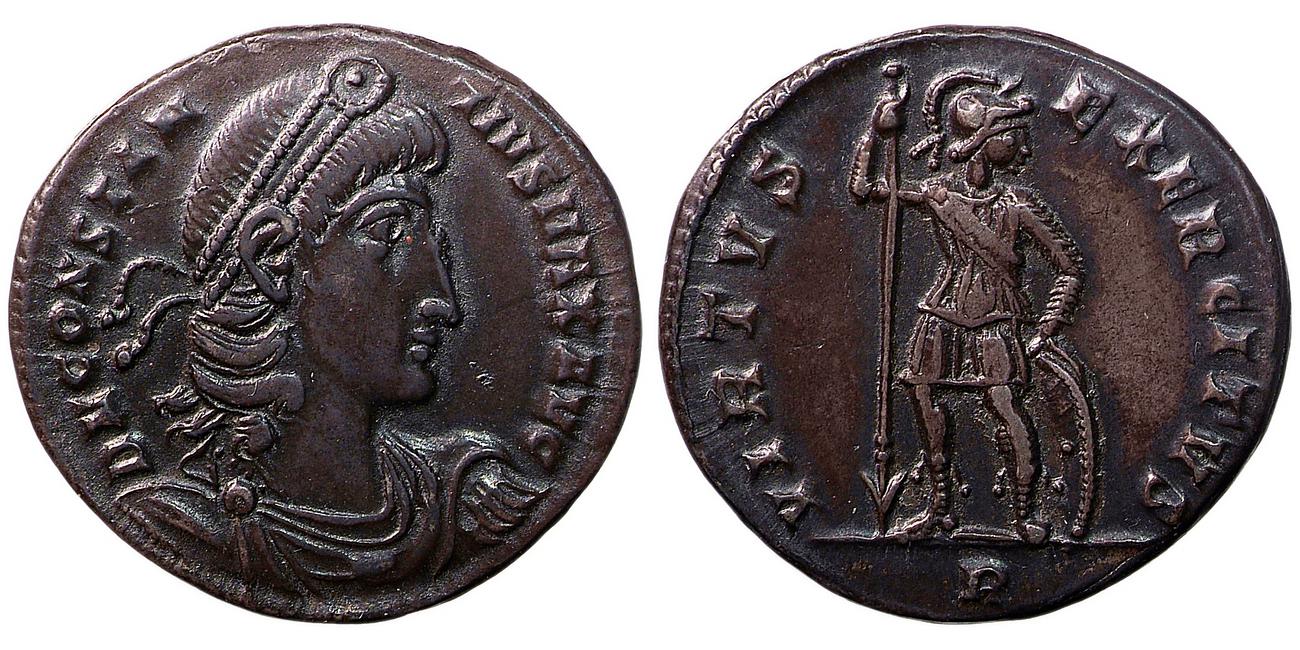 аверс RIC VIII Rome 244