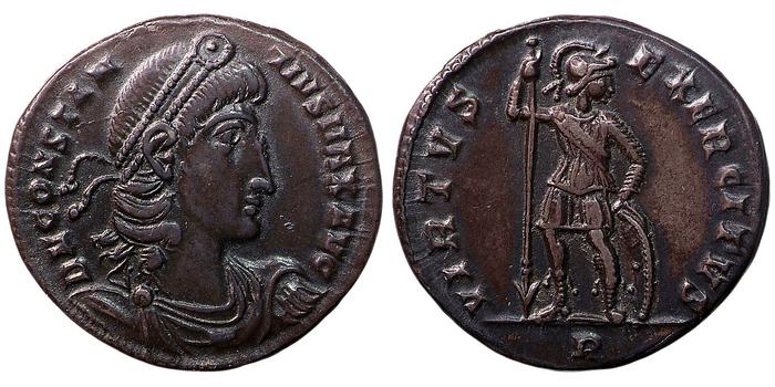 реверс RIC VIII Rome 244