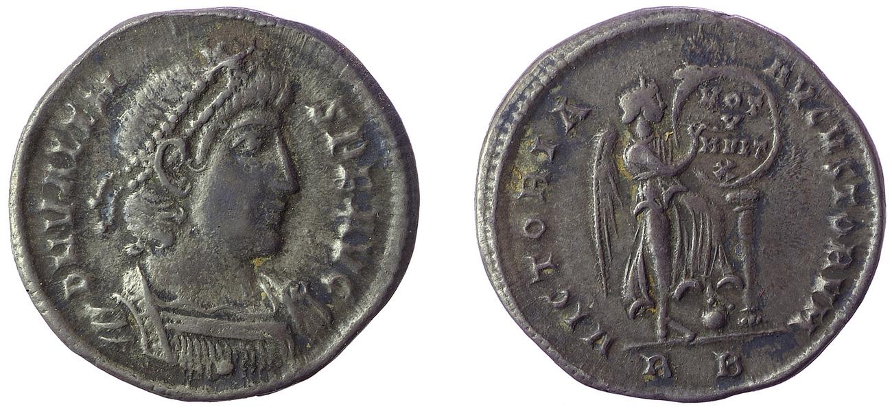 RIC IX Rome 8B, аверс, bm