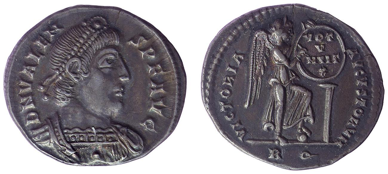 RIC IX Rome 8B, аверс, bm