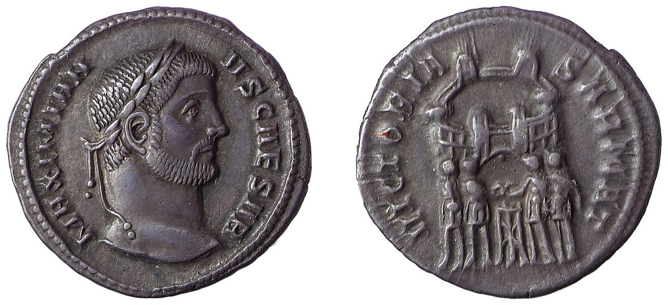 аверс RIC VI Ticinum 17b