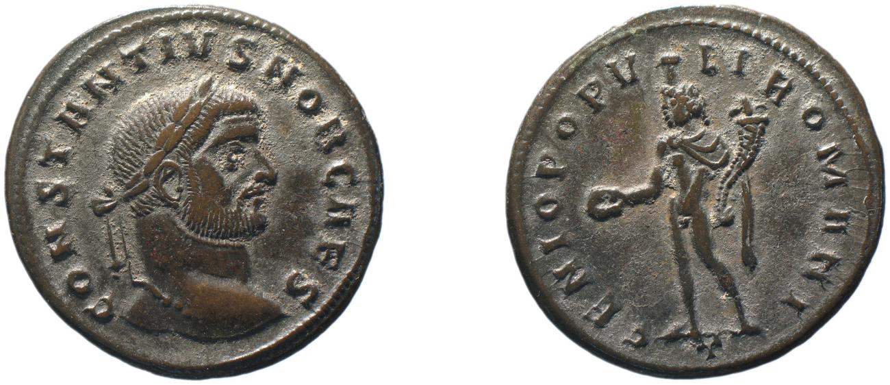 аверс RIC VI Ticinum 24a