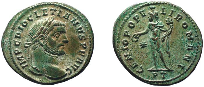 реверс RIC VI Ticinum 31a