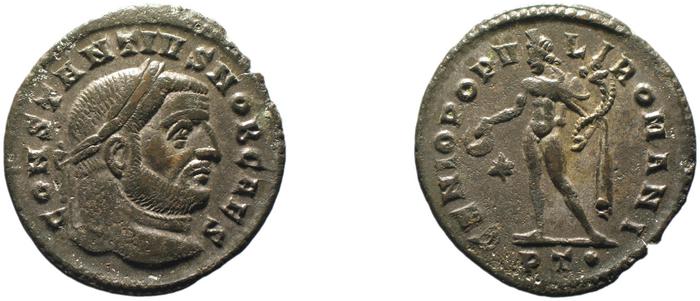 реверс RIC VI Ticinum 35a