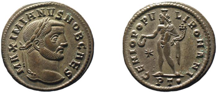 реверс RIC VI Ticinum 35b