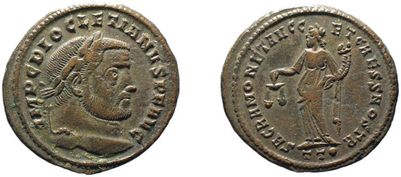 RIC VI Ticinum 43a, аверс, bm