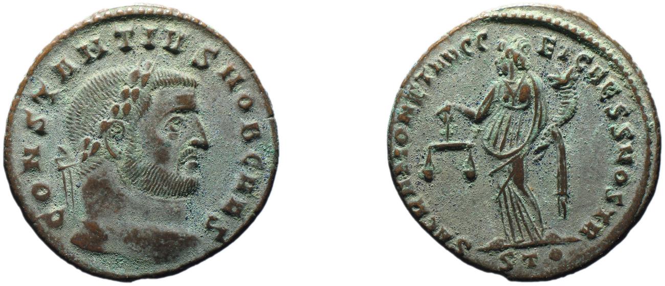 аверс RIC VI Ticinum 44a