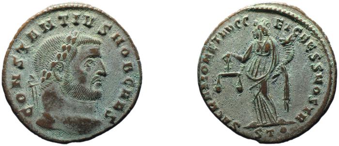 реверс RIC VI Ticinum 44a