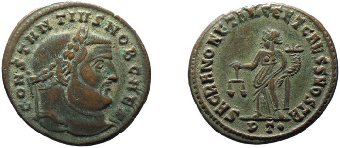 RIC VI Ticinum 46a, реверс, bm