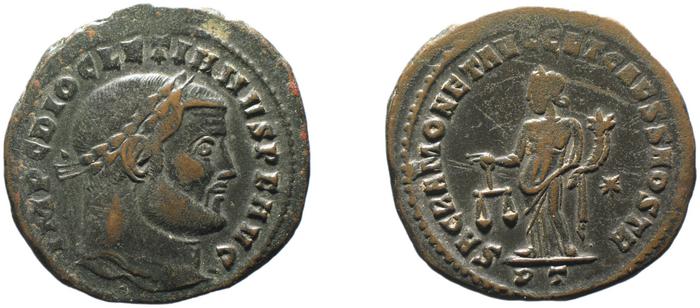RIC VI Ticinum 47a, реверс, bm