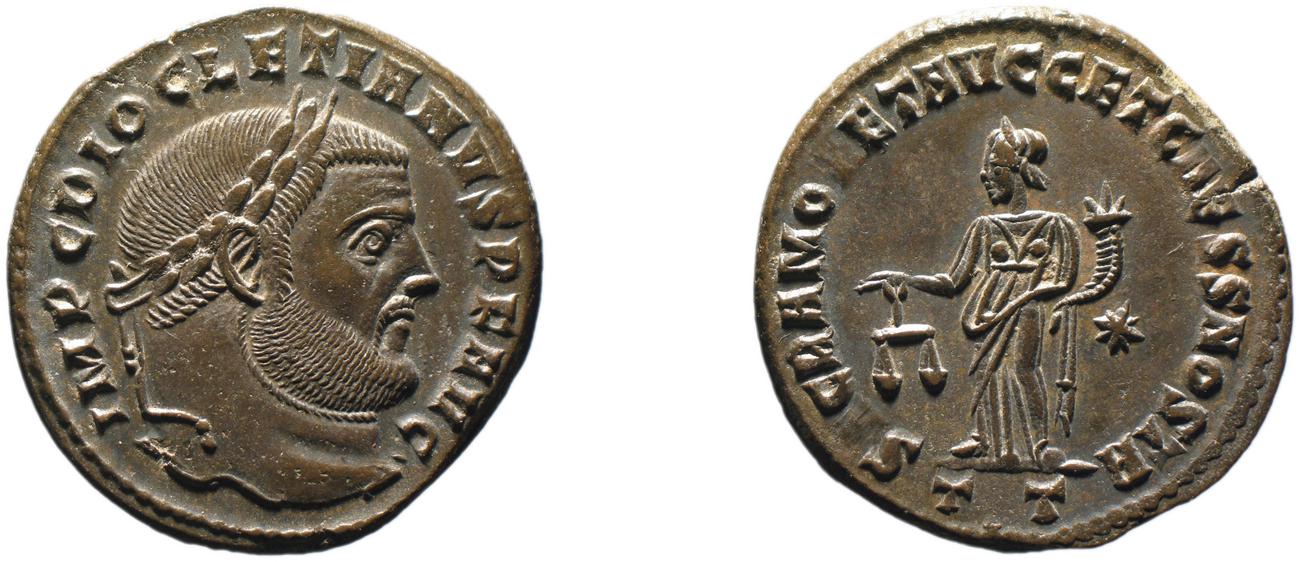 RIC VI Ticinum 47a, аверс, bm