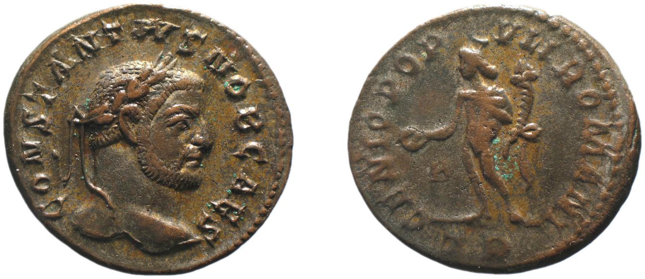 RIC VI Treveri 158a, аверс, bm