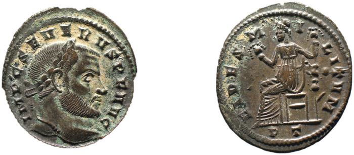RIC VI Ticinum 73, реверс, bm
