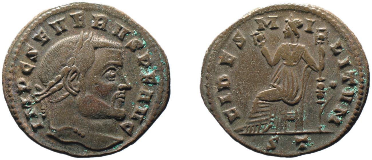 RIC VI Ticinum 73, аверс, bm