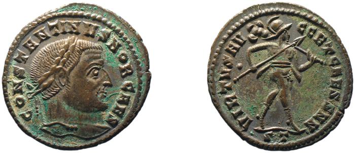 RIC VI Ticinum 75, реверс, bm