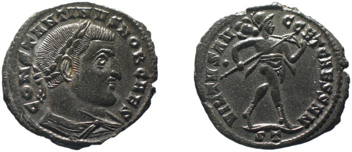 RIC VI Ticinum 76, реверс, bm