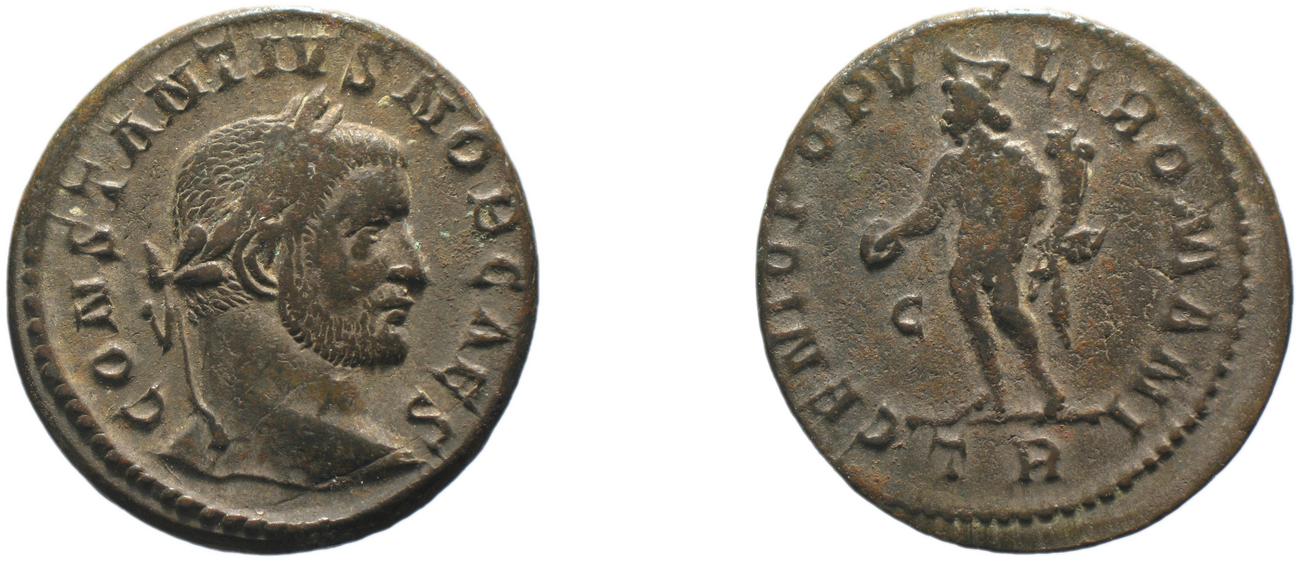 RIC VI Treveri 158a, аверс, bm