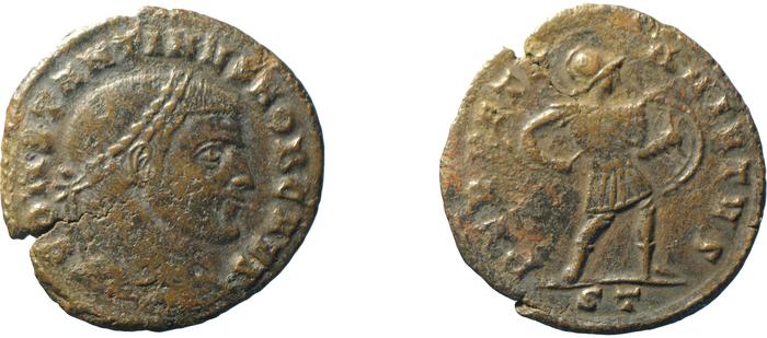 RIC VI Ticinum 88, реверс, bm