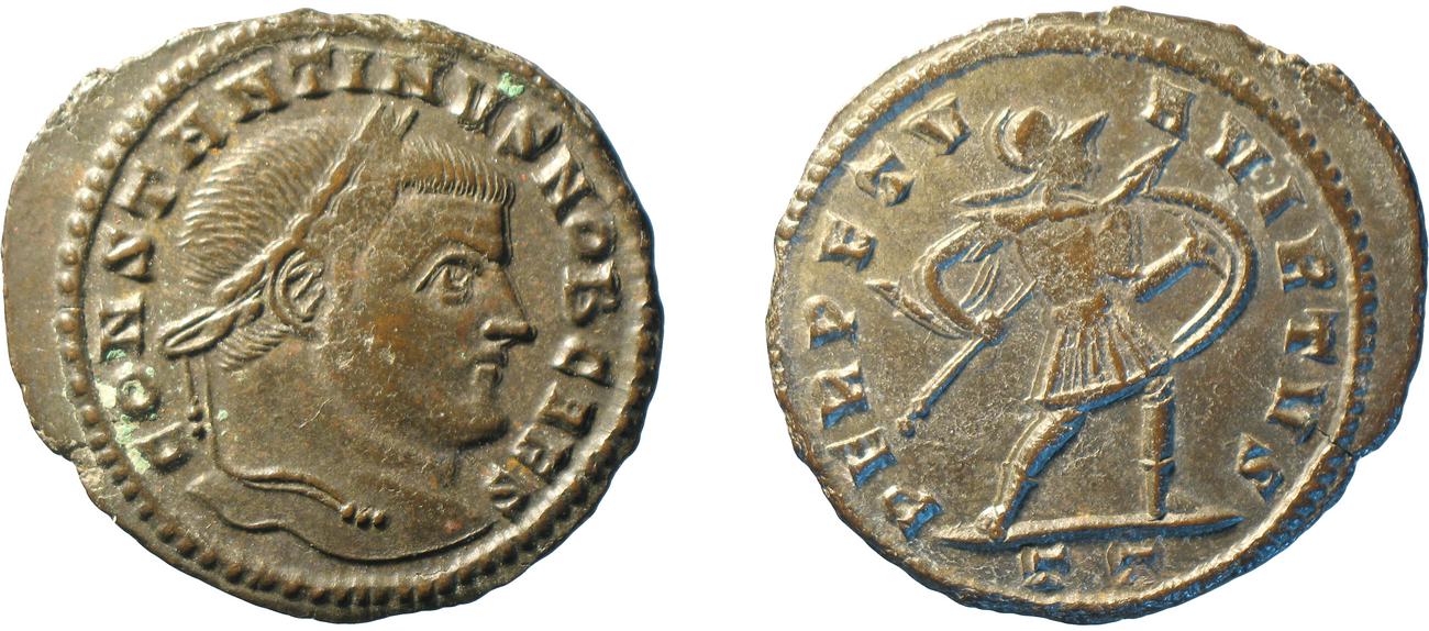 RIC VI Ticinum 88, аверс, bm