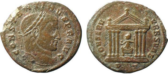 реверс RIC VI Ticinum 93