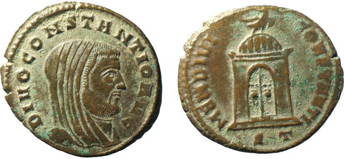 реверс RIC VI Ticinum 96