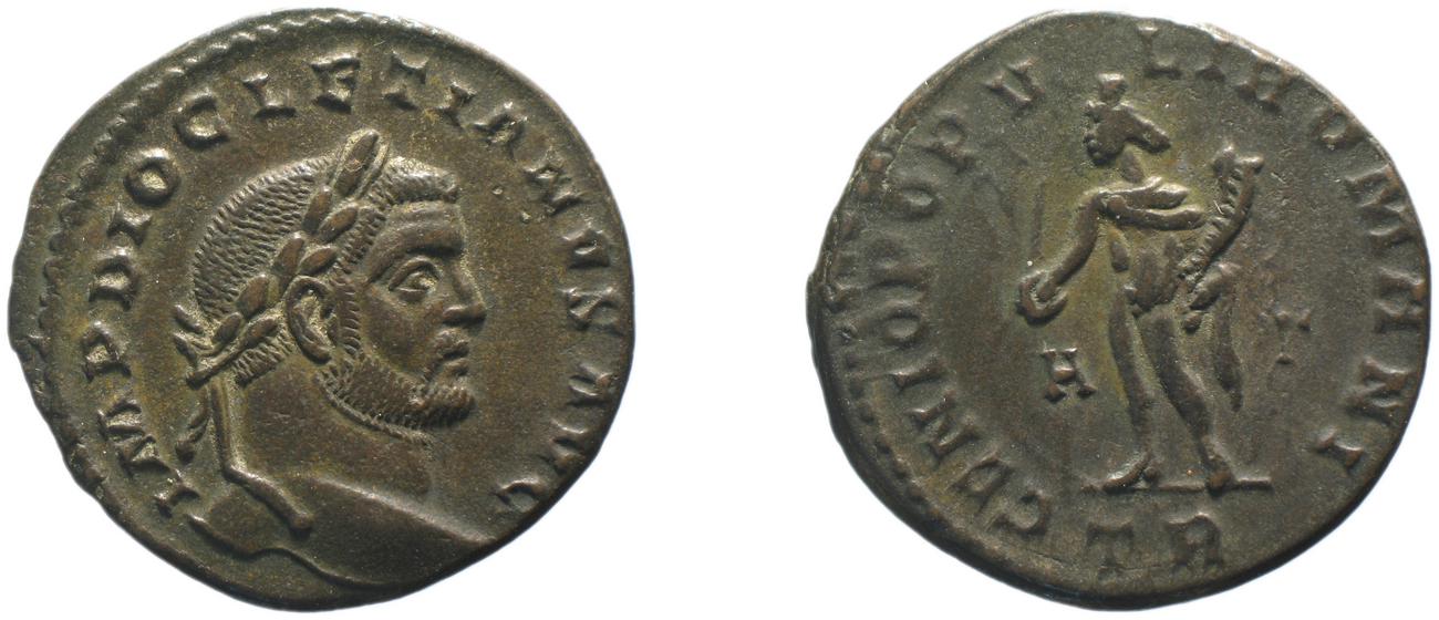RIC VI Treveri 187a, аверс, bm