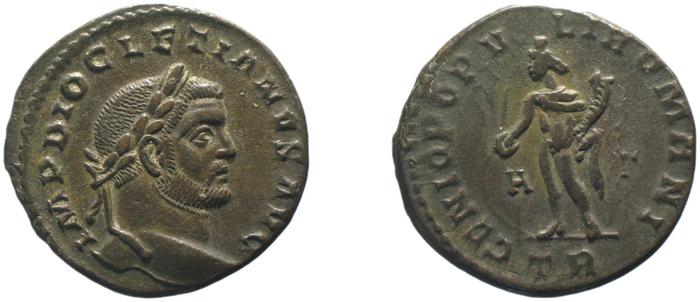 RIC VI Treveri 187a, реверс, bm