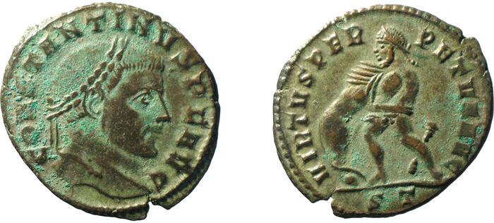 реверс RIC VI Ticinum 99