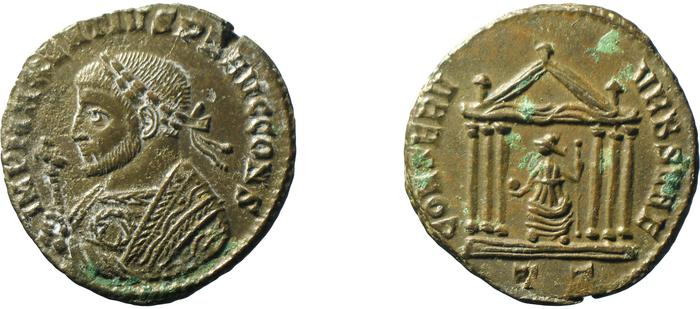 реверс RIC VI Ticinum 103