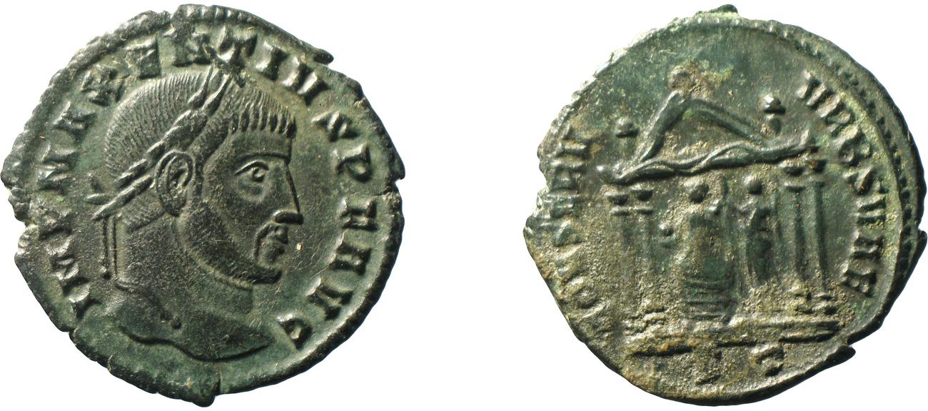 RIC VI Ticinum 108, аверс, bm