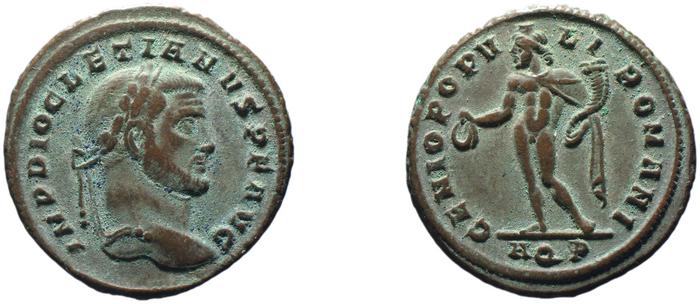 RIC VI Aquileia 23a, реверс, bm