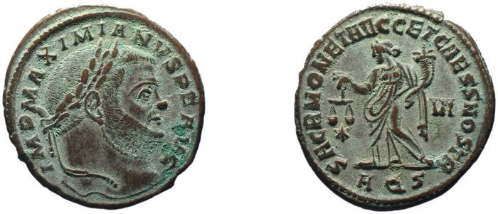 RIC VI Aquileia 37b, реверс, bm