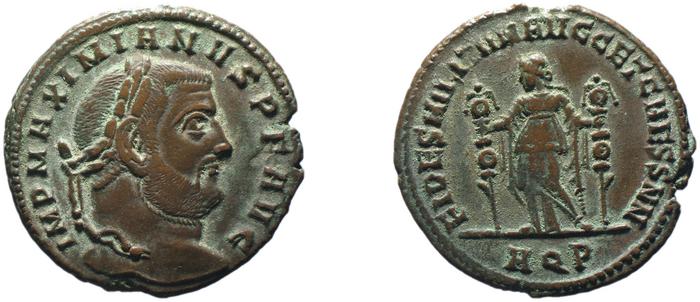 RIC VI Aquileia 60b, реверс, bm