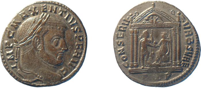 RIC VI Aquileia 113, реверс, bm