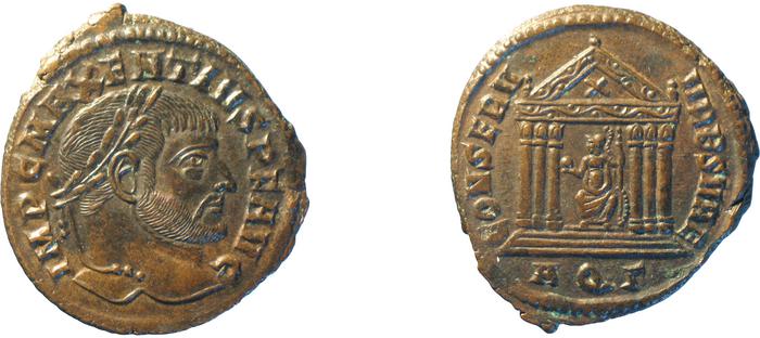 RIC VI Aquileia 121a, реверс, bm