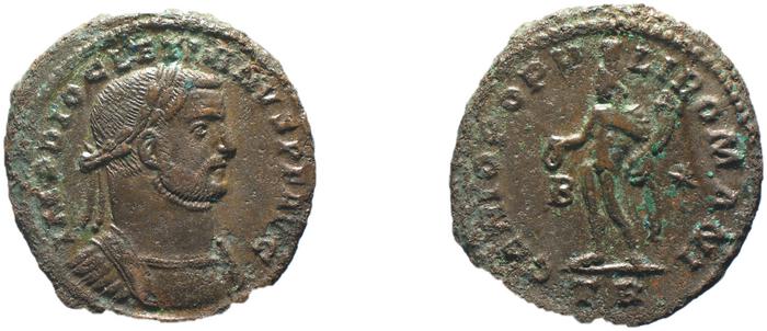 RIC VI Treveri 278a, реверс, bm