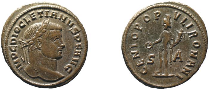 RIC VI Siscia 79a, реверс, bm
