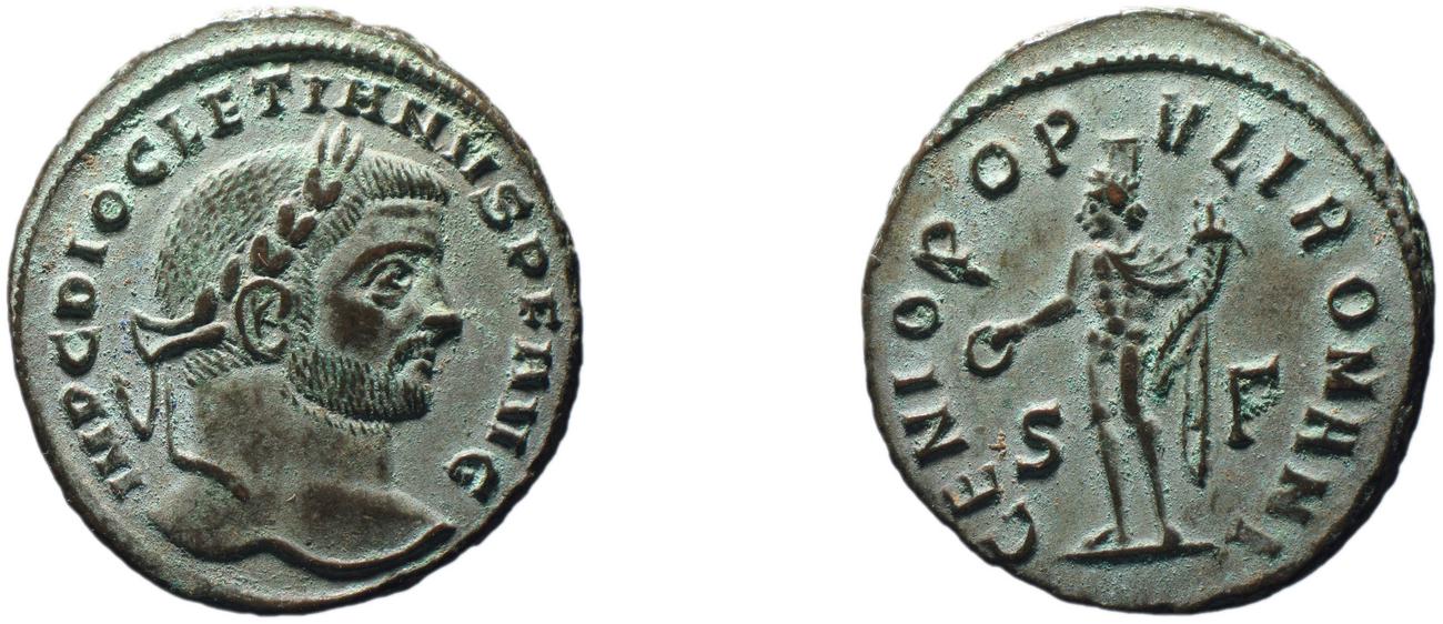 RIC VI Siscia 79a, аверс, bm