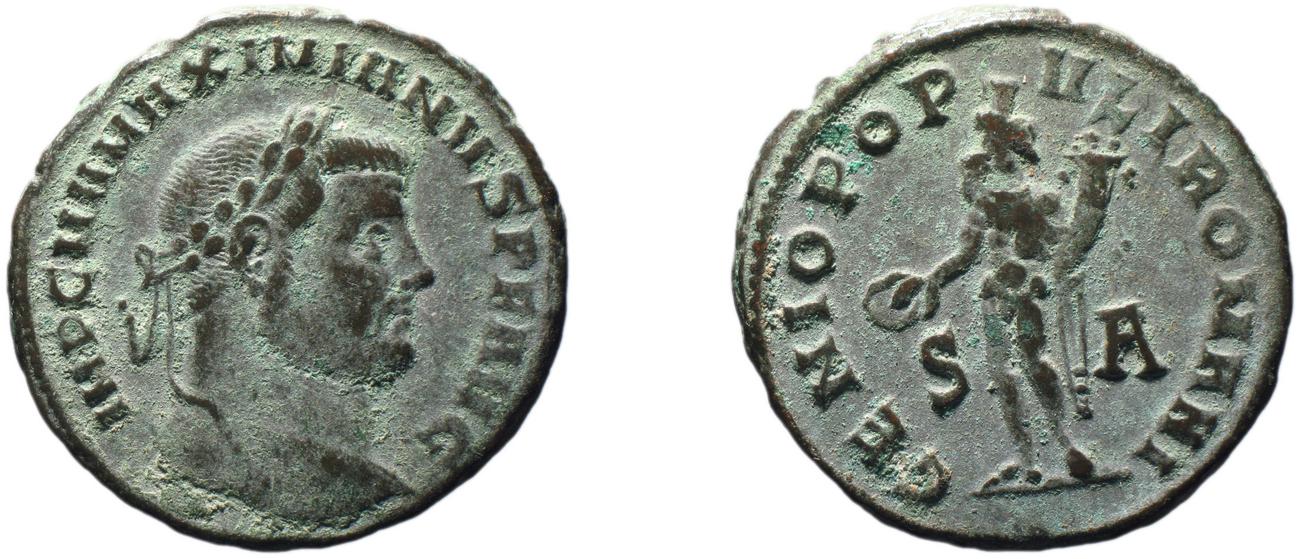 RIC VI Siscia 76b, аверс, bm