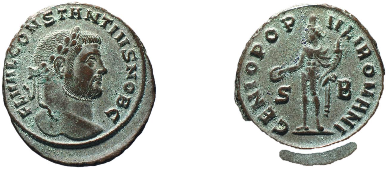 RIC VI Siscia 81a, аверс, bm