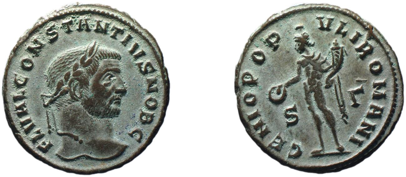RIC VI Siscia 81a, аверс, bm