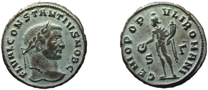 RIC VI Siscia 81a, реверс, bm
