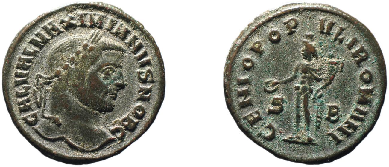 RIC VI Siscia 81b, аверс, bm