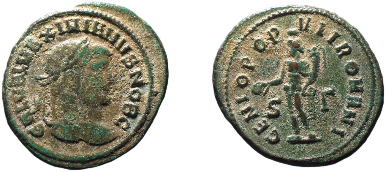 RIC VI Siscia 81b, аверс, bm