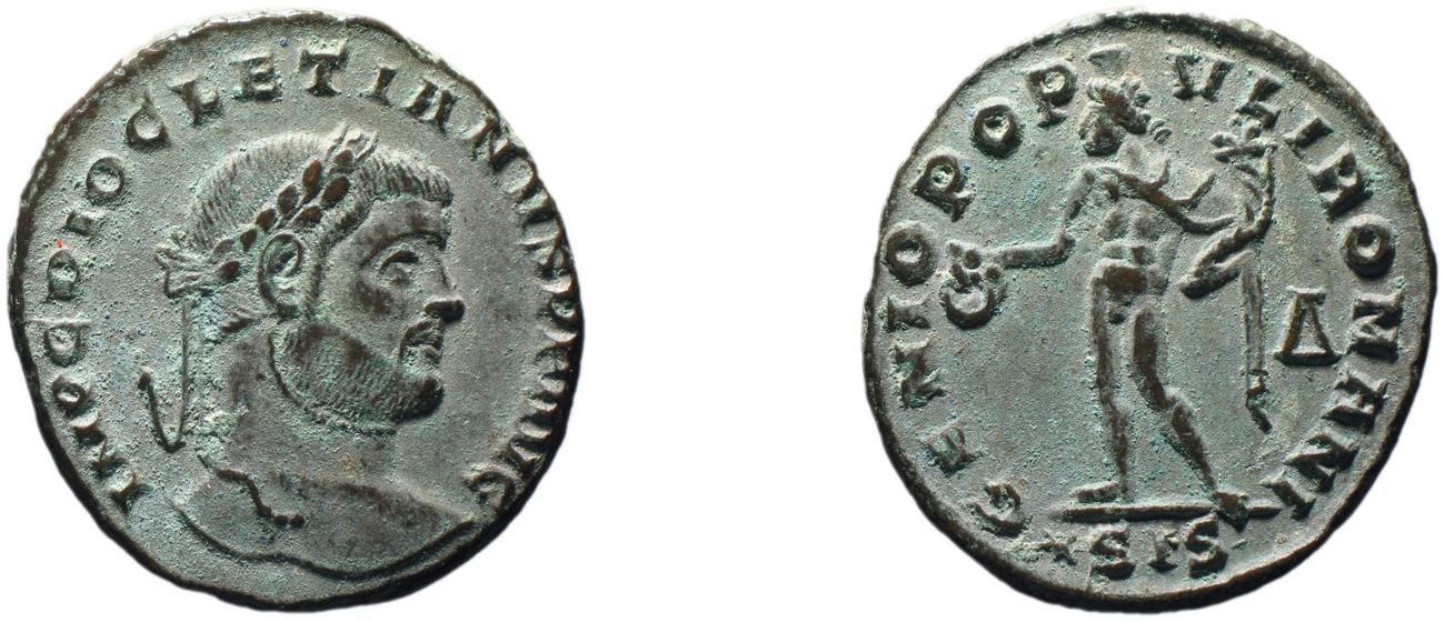 RIC VI Siscia 85a, аверс, bm