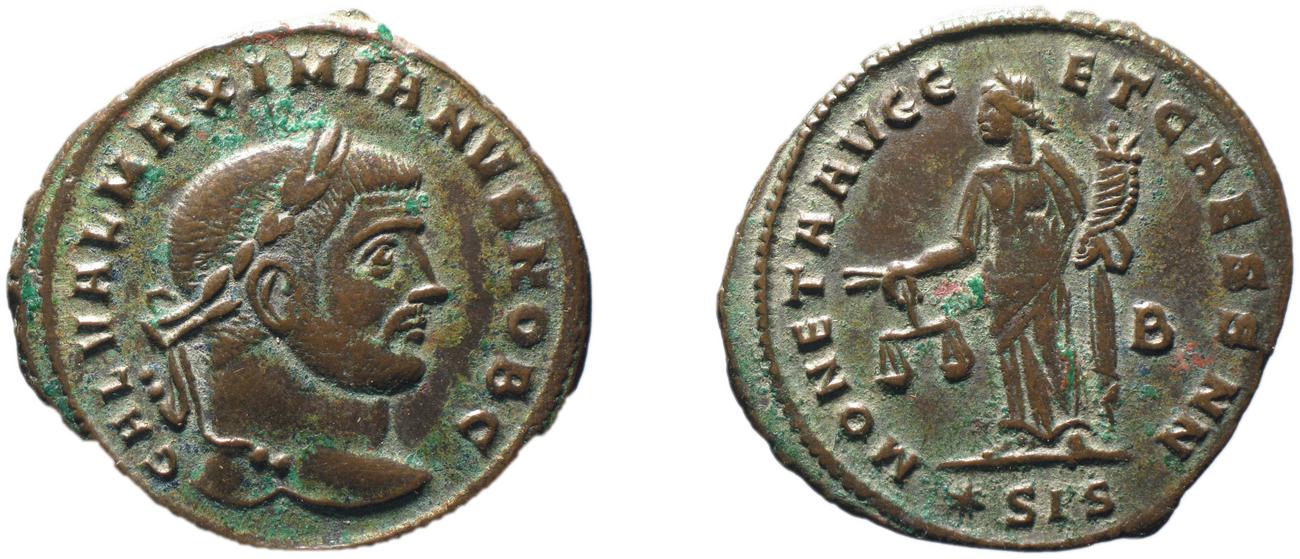 obverse RIC VI Siscia 89b