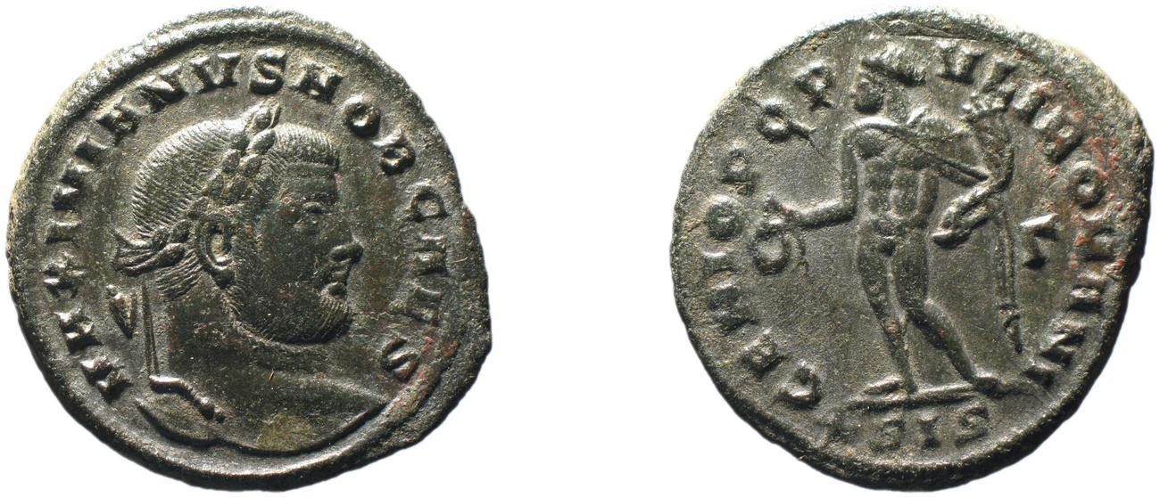 RIC VI Siscia 90b, аверс, bm